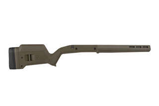 Magpul Hunter 700 stock for the short action Remington 700 rifles is a right-handed solution in olive drab green